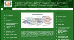 Desktop Screenshot of dicvnr.in